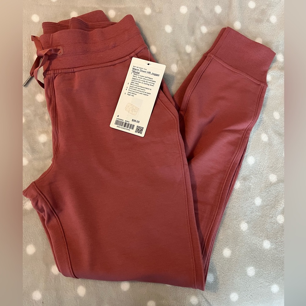 Lululemon Warm Down HR Jogger Modal